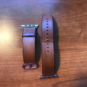 Apple Watch brown leather band!